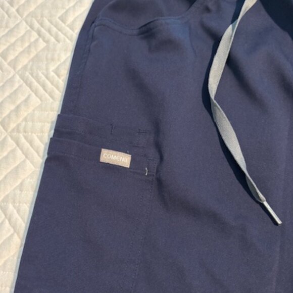 Comenii Scrub pants Navy - Picture 3 of 4